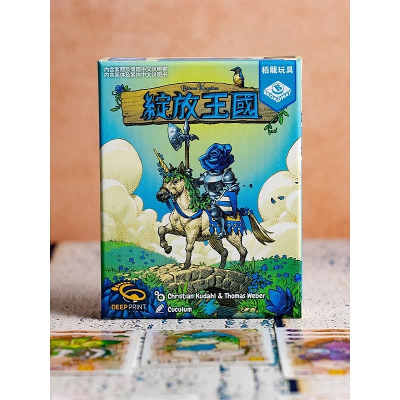 Genuíno Bloom Kingdom Cartão de Jogo de Tabuleiro Adulto Multiplayer Lazer Feliz Festa Jogo de Tabuleiro Brinquedo 8 Ano