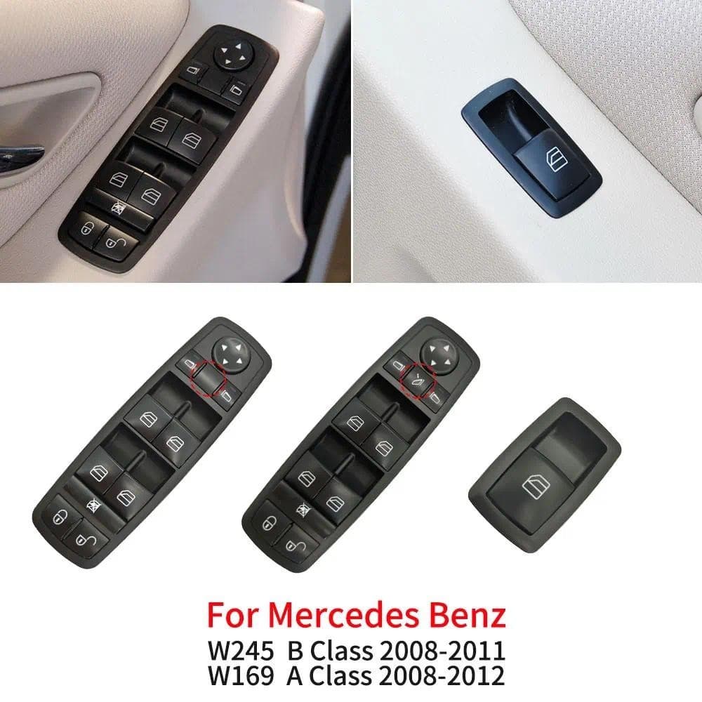 Para Benz W169 W245 Carro Energia Elétrica Interruptor Da Janela Mestre Acessório De Substituição Mercedes Ab Classe 200