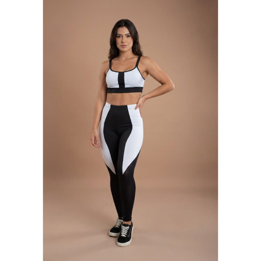 Conjunto Fitness Top Alongado