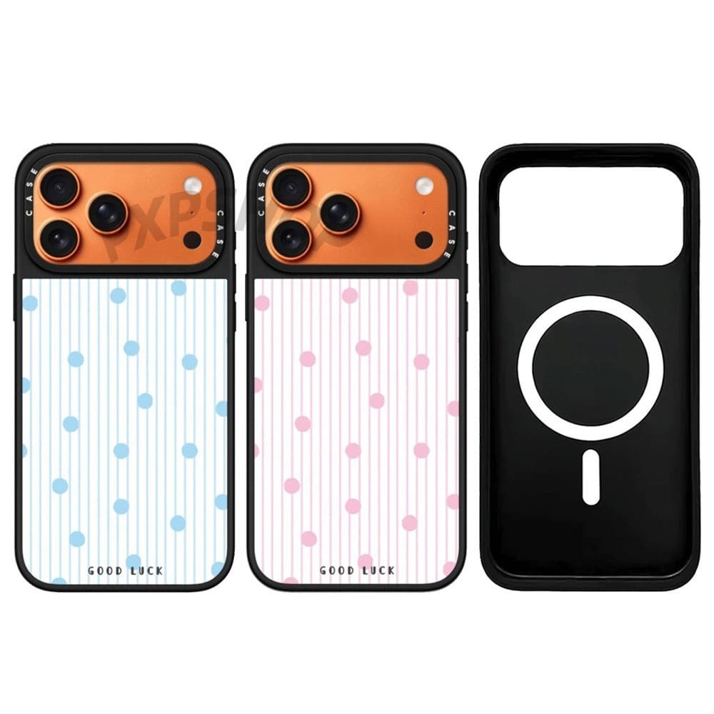 Bolinhas Magnéticas Espelho Caso De Telefone Para IPhone 17 Pro Max 17Air 16 15 14 13 12 11 À Prova De Choque Proteger E