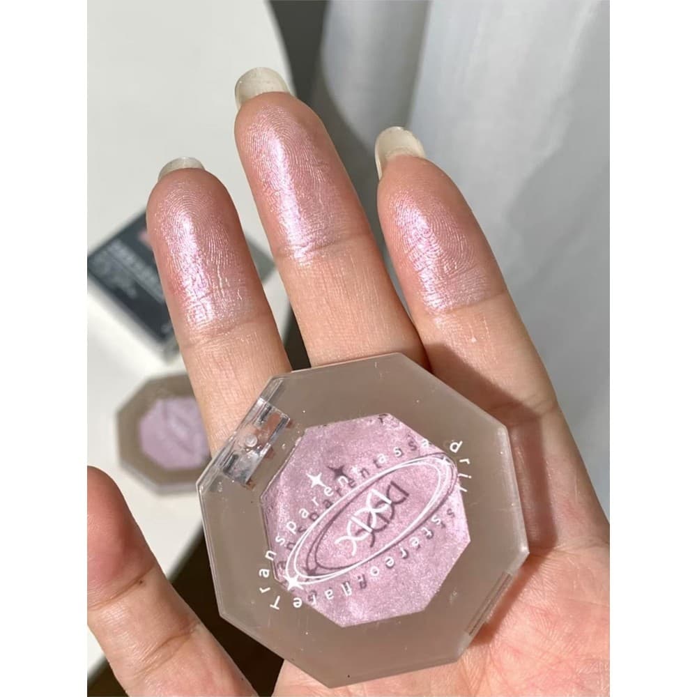 Sensação clara da luz da água!Xixixi lindo gorduroso claro alto brilho perolado brilhante cristal iluminando deitado bic