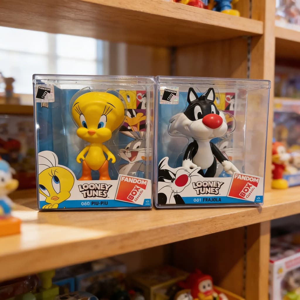Kit Coleção Piu Piu E Frajola Looney Tunes Fandom Box