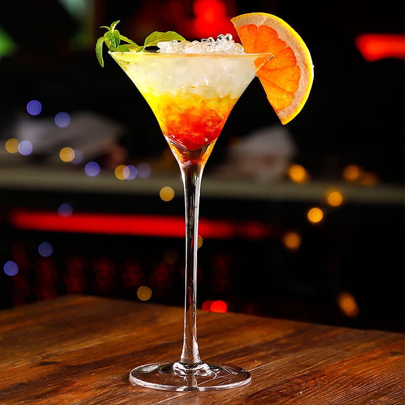 Ins trompete Cocktail taça de vidro seco martini vidro Manhattan cristal japonês martini vidro