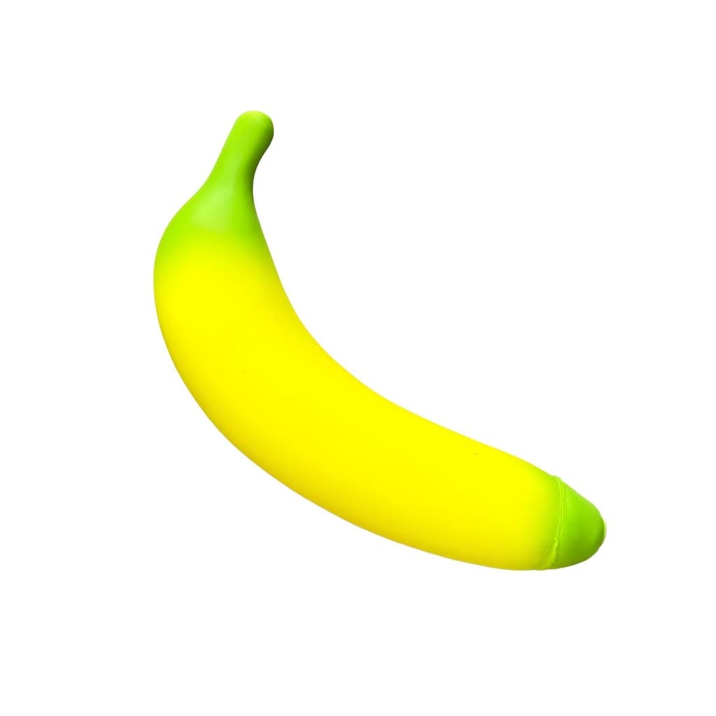 Brinquedo de Banana com Som para Cães, Mordedor Resistente para Treinamento e Diversão · Coleção Horizonte