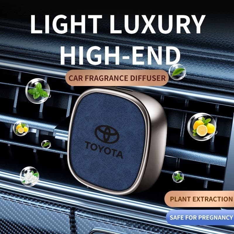 Despacho Rápido Alto-Falante Toyota Car Aromaterapia Saída De Ar Perfume Fragrância De Carro Adequada Para Camry Altis C