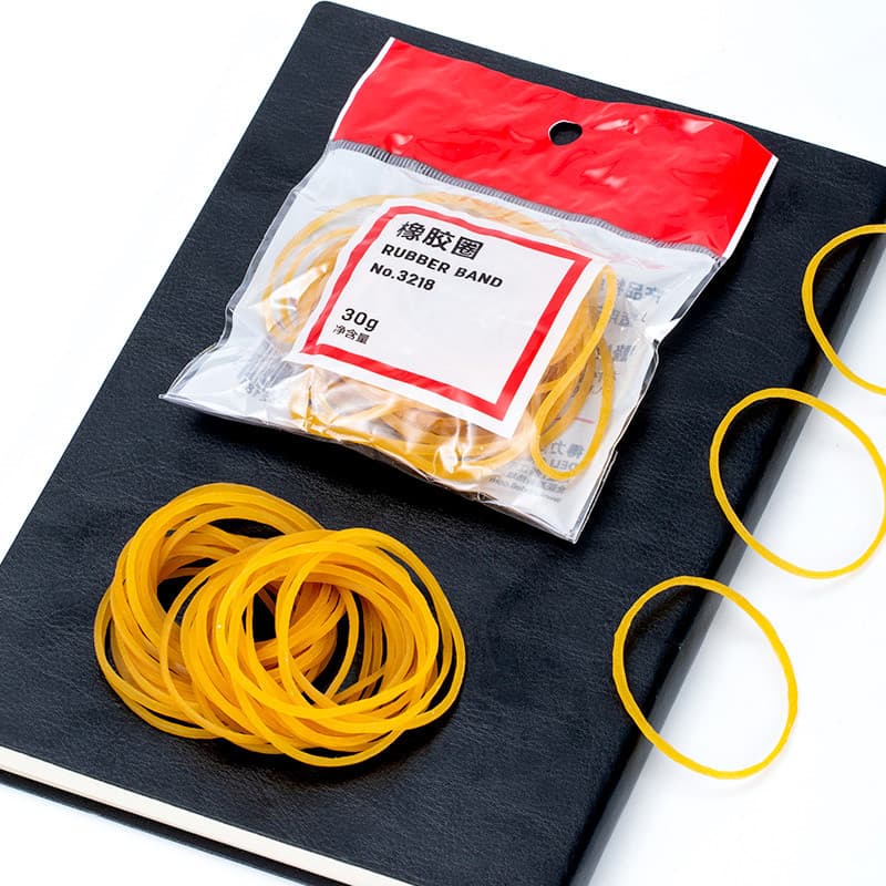 Anel de borracha elástica alta K100 ⊹ tipo faixa de cabeça de alta elasticidade durável faixa de couro amarelo anel de l