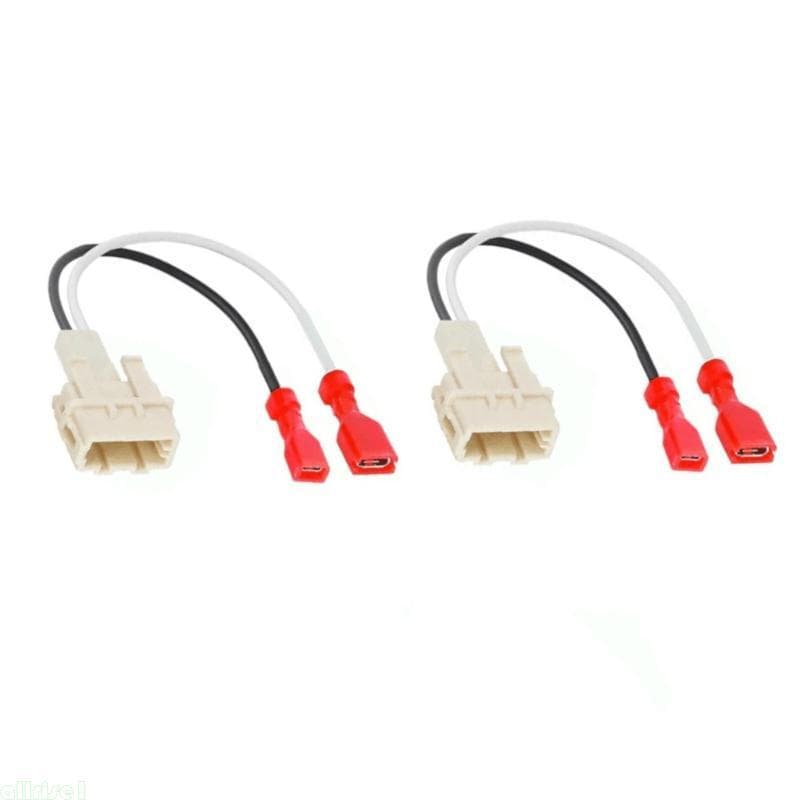 Todos os conectores conectam o chicote de fiação do alto-falante do carro, ABS resistente e anti-interferência para uso