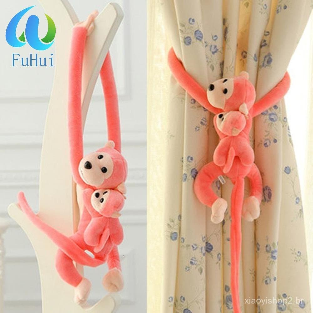 Fenghui 1 peça de brinquedo de pelúcia de macaco de braço longo, brinquedo de pelúcia Animal pendurado macio, WLZL