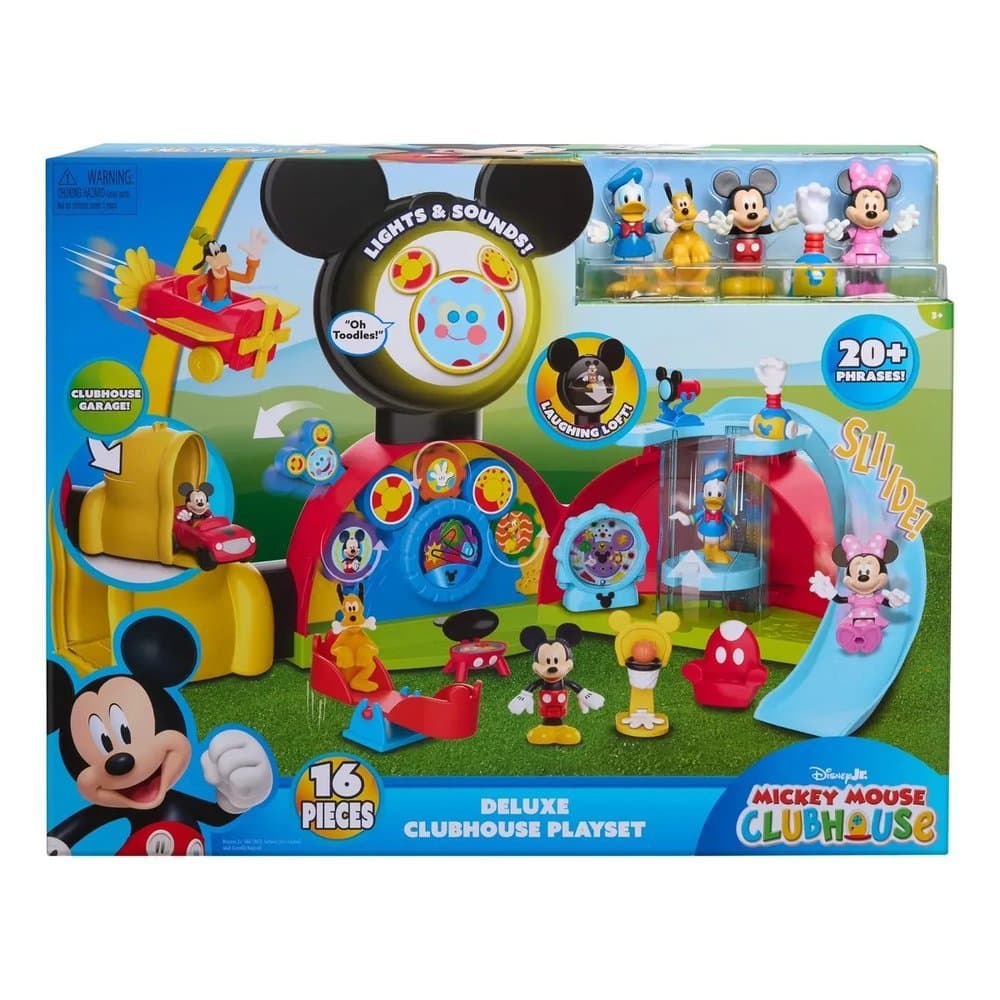 Playset Sunny Brinquedos Disney Junior Casa Do Mickey Mouse