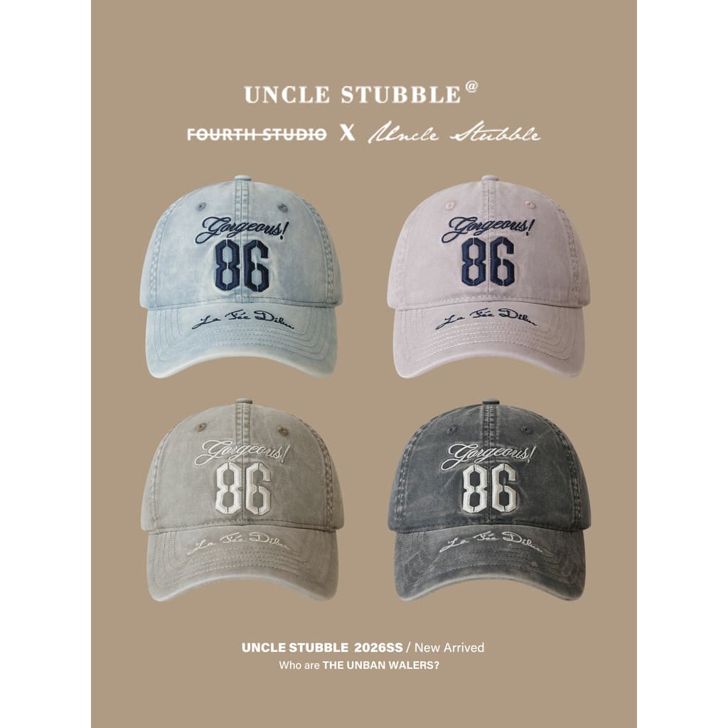 Indústria pesada lavável street Wear boné de pico das mulheres dos homens americano Retro rua boné de beisebol primavera