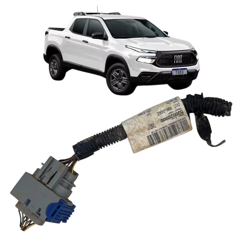 Conector Chicote Sensor Estacionamento Original Fiat Toro