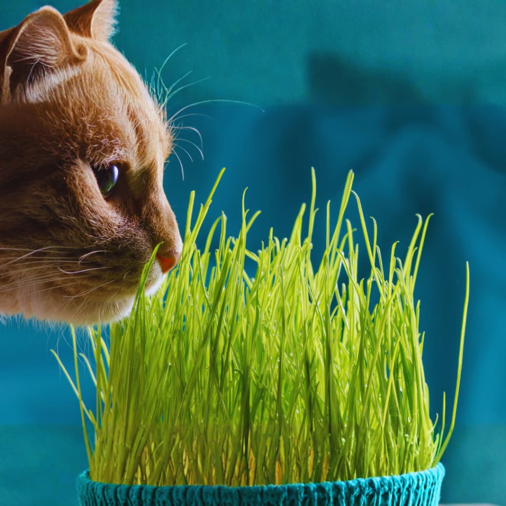 Grama pet gato Digestiva Natural Orgânica para Gatos – Elimina Bolas de Pelo | Premium