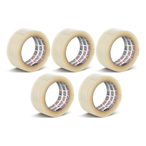Kit 5 Fita De Empacotamento 48mm X 100m Adere 710
