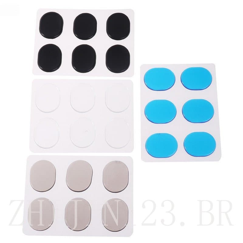6 peças de Silenciador de Bateria de Gel Silicone para Controle de Tom
