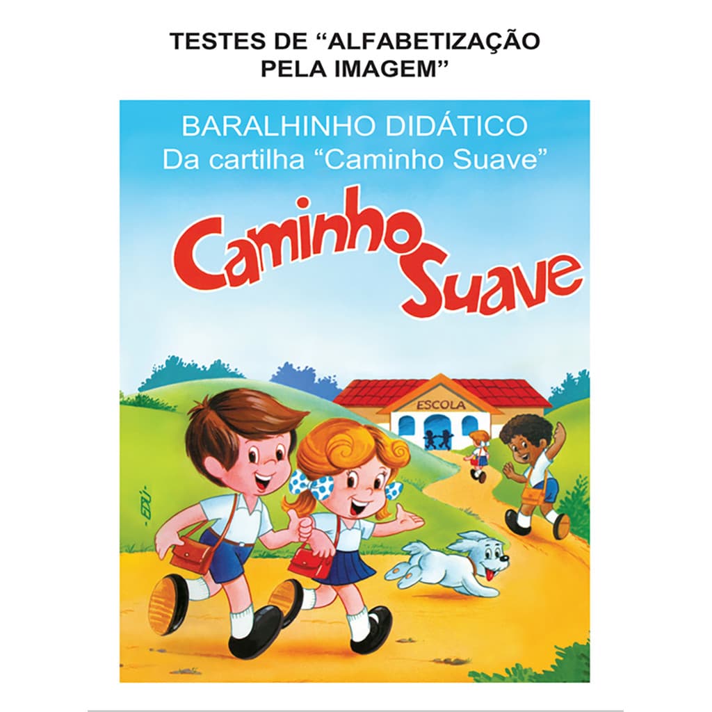 Baralhinho didático da Cartilha Caminho Suave - Alfabetização TGS