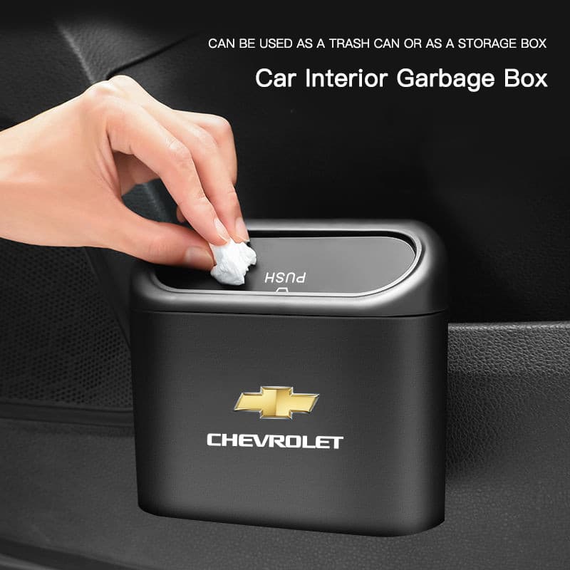 Porta Do Carro Lata De Lixo Caixa De Armazenamento Acessórios Automóveis Para Chevrolet Spark Captiva Cruze Malibu Equin