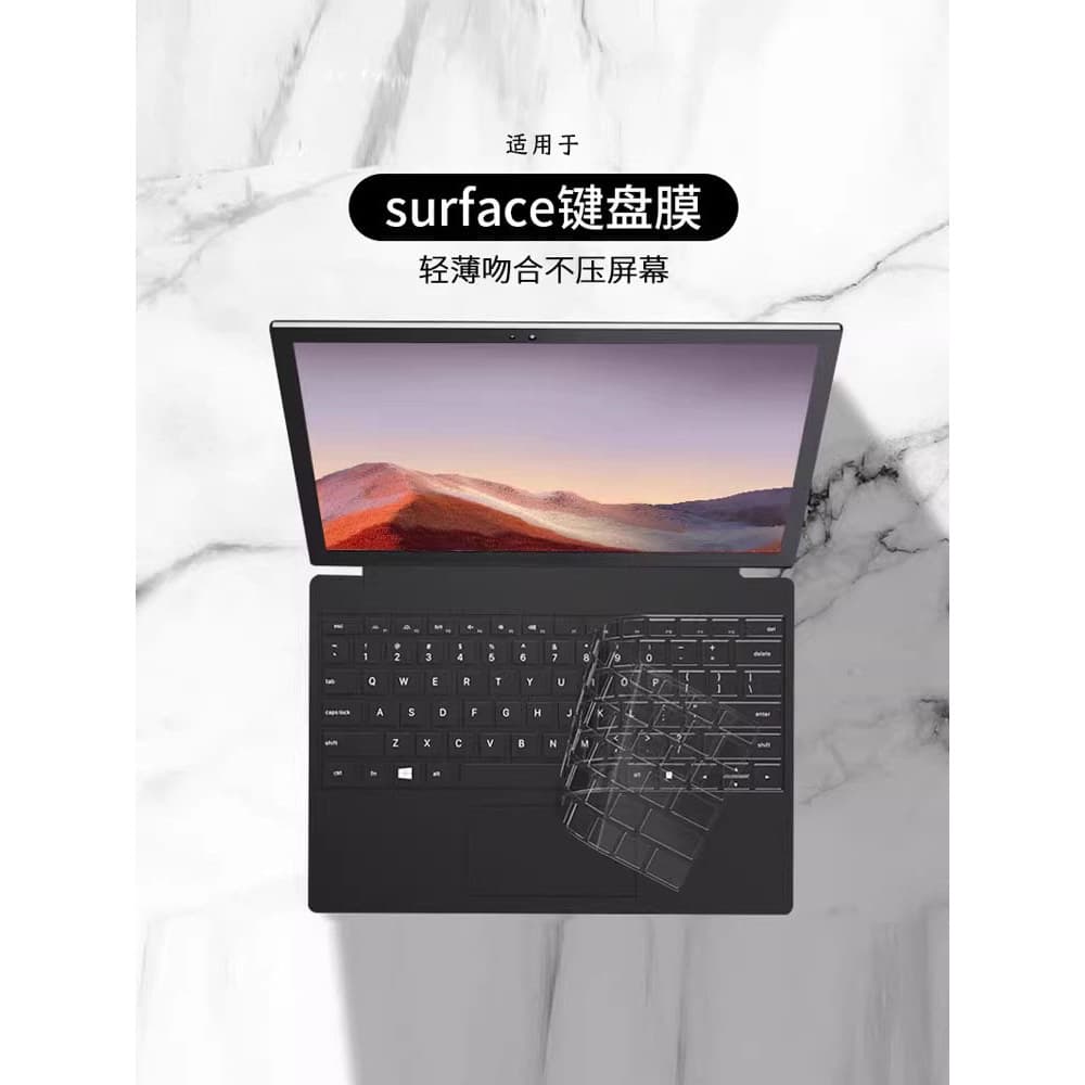 Adequado para Microsoft nova superfície pro12/7/6/x/8 Filme para teclado de Notebook pro4 Tablet Computador Acessórios d