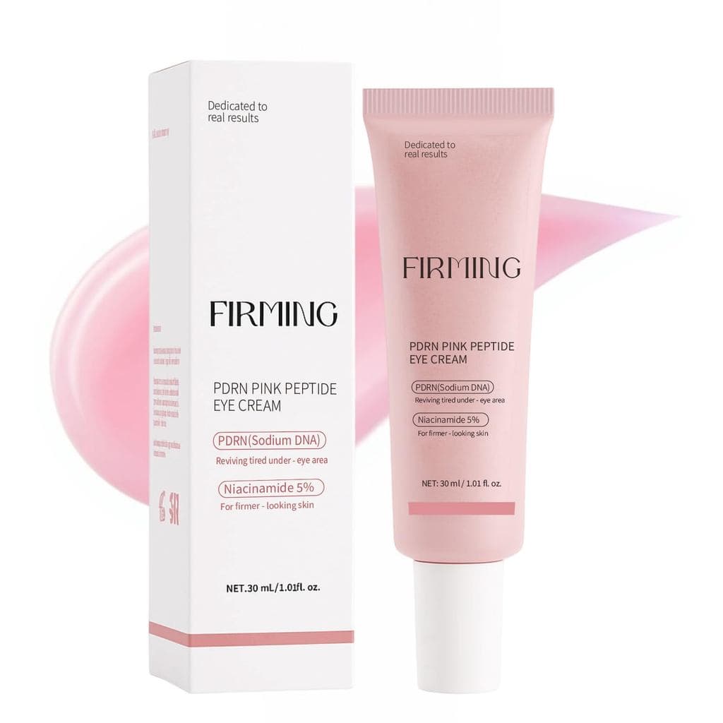 Creme para os Olhos Mtmult Anti-Envelhecimento com DNA de Salmão PDRN, Peptídeo Rosa, 5% de Niacinamida, Retinol, Peptíd