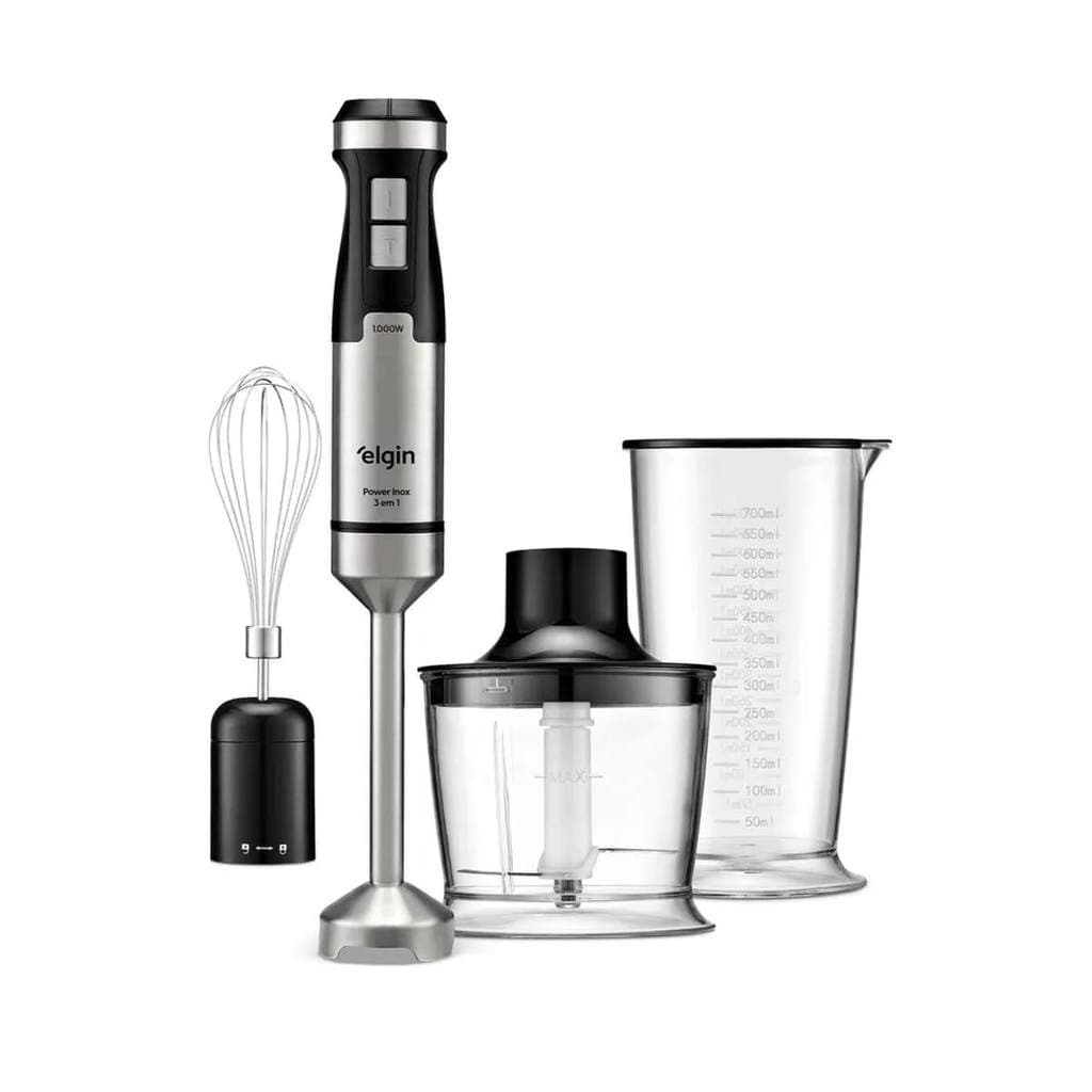 Mixer Power Inox 3 Em 1  de 1000w em 127V - Elgin NB