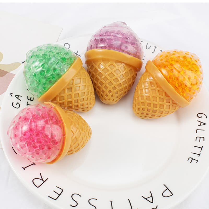 Sorvete anti stress/anti estresse brinquedo de espremer/Fidget Toy/brinquedo de apertar anti stress/brinquedos