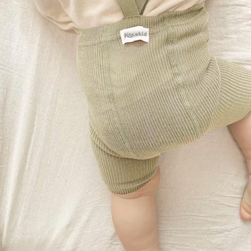Macacão de bebê primavera verão novo estilo calças de proteção da barriga do bebê Super coreano moda bebê calças de leva