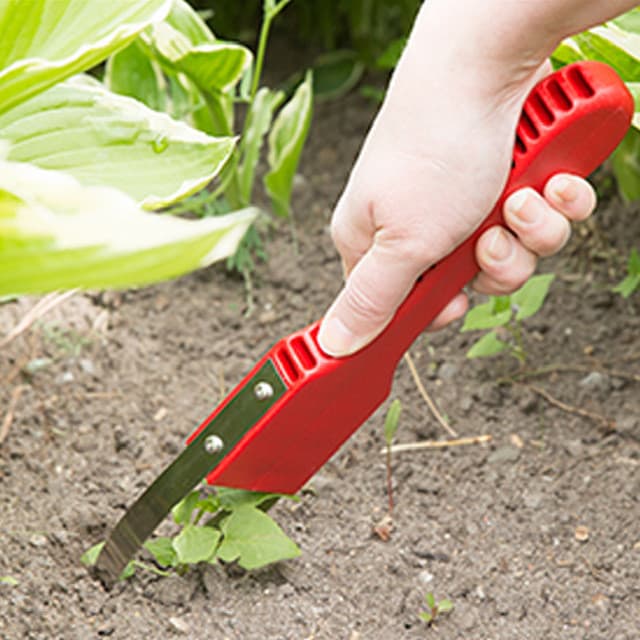 [Estoque pronto] Suprimentos de jardinagem Cabo de plástico Weeder Capina Ferramenta Cortador de anel Hand Loop WeederWJ