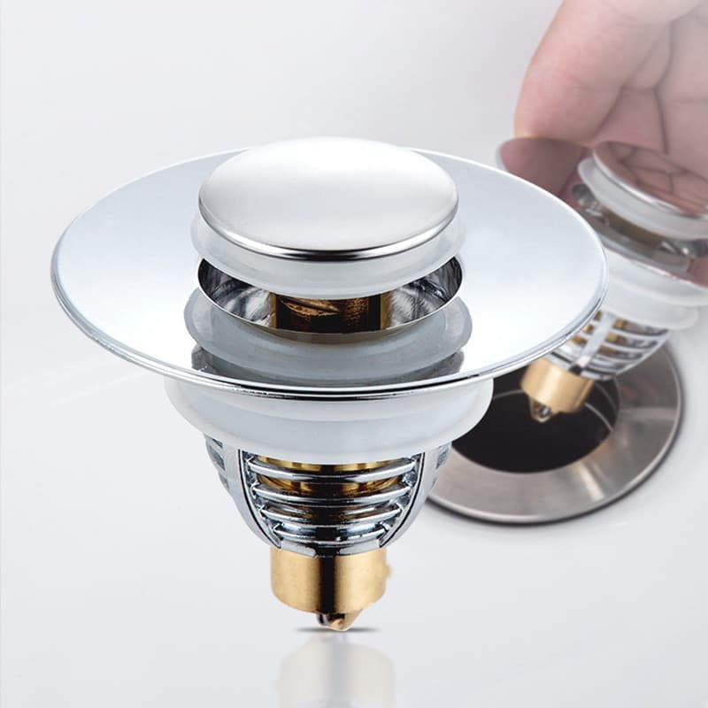 1 Pç Filtro Universal De Aço Inoxidável Para Pia/Ralo De Cabelo/Banheiro/Cozinha/Acessórios De