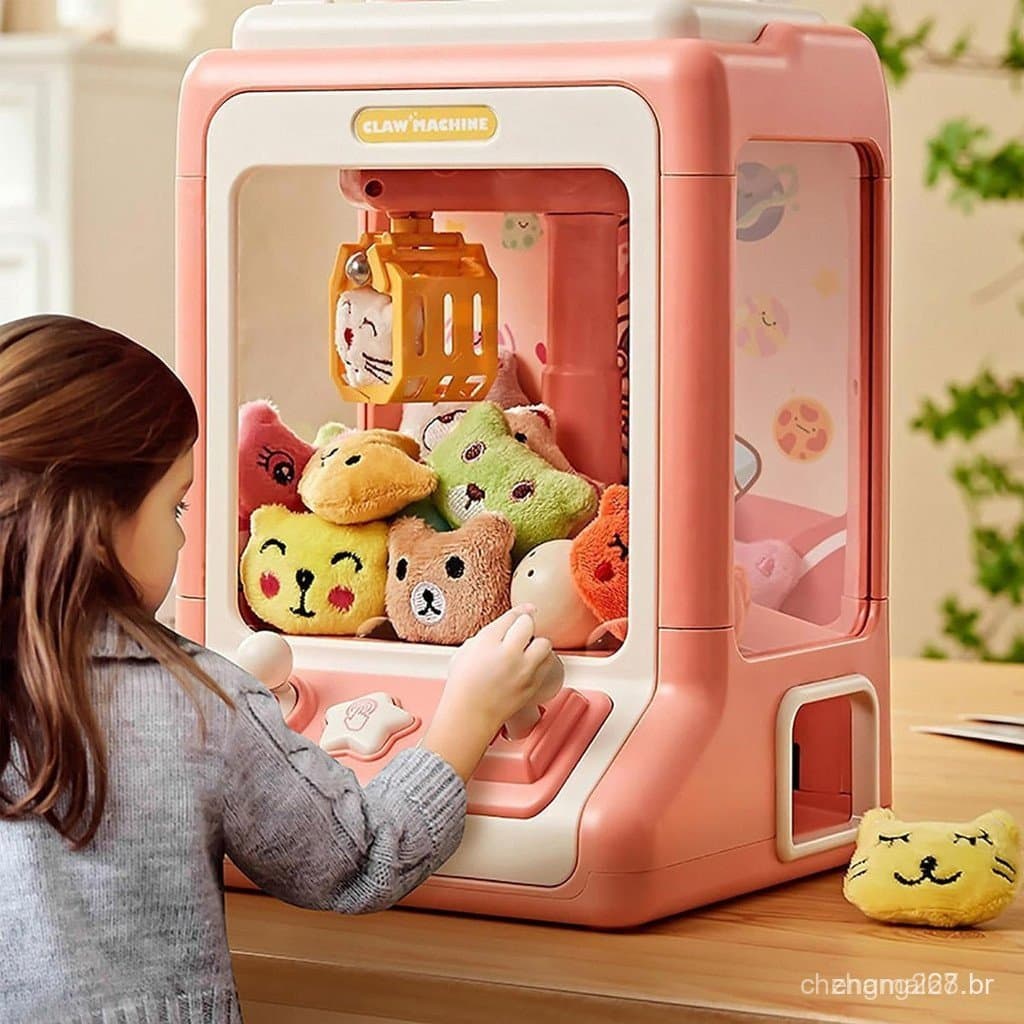 Máquina De Brinquedo De Garra Grande Para Capturar Ursos De Pelúcia Brinquedos Insetos SVPF