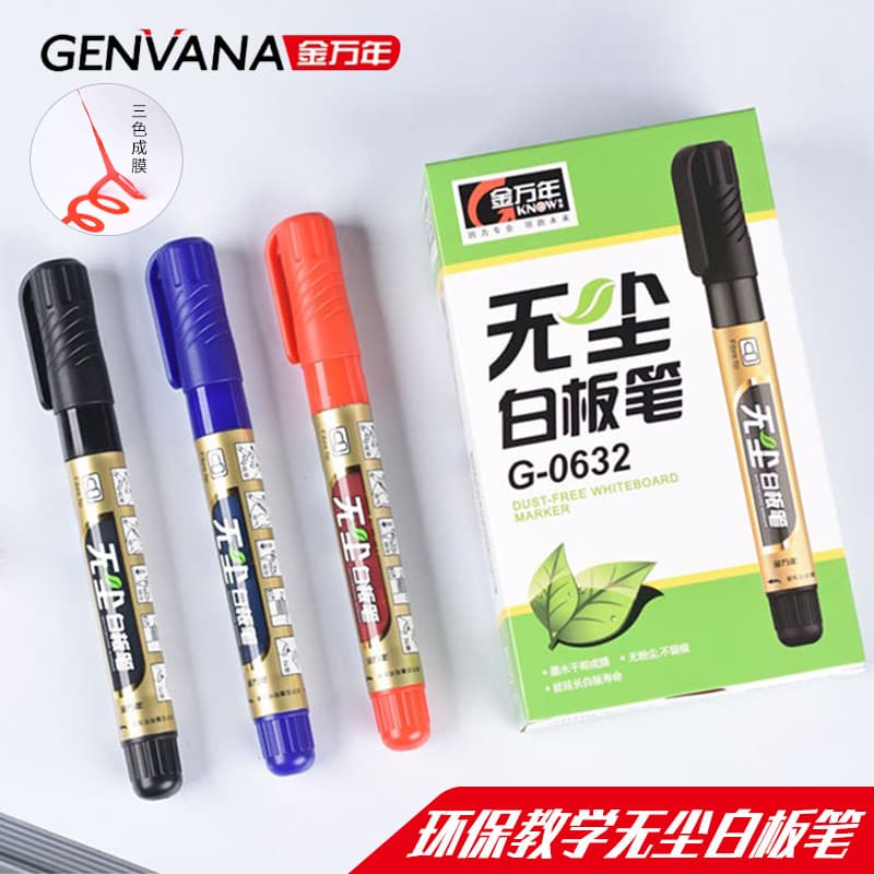 Caneta para quadro branco em forma de filme Jinwannian Caneta para quadro verde em forma de filme de tinta Plus Treiname