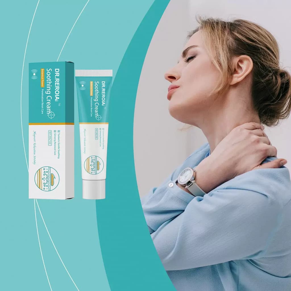 Venda quente creme de cuidados com os ombros ingredientes suaves cuidados nutritivos confortável ombro pescoço massagem