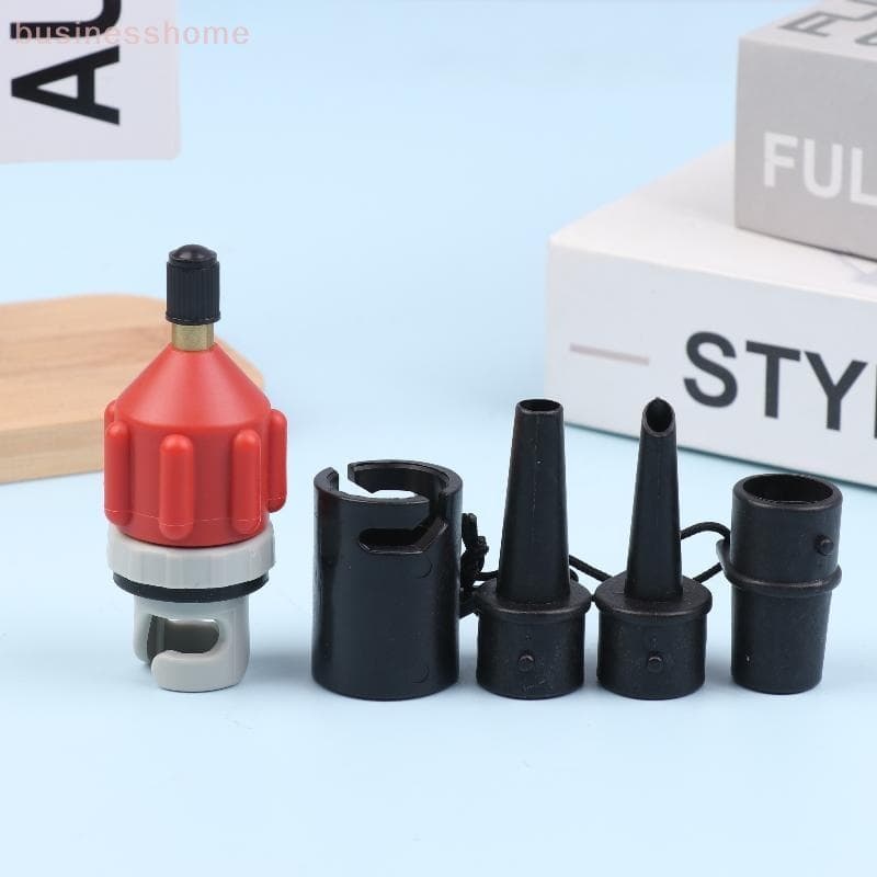 < busines > Adaptador De Válvula De Ar Para Placa SUP Bomba Inflável Paddle Boat Kayak Pneu Conector Kit Combinado Novo