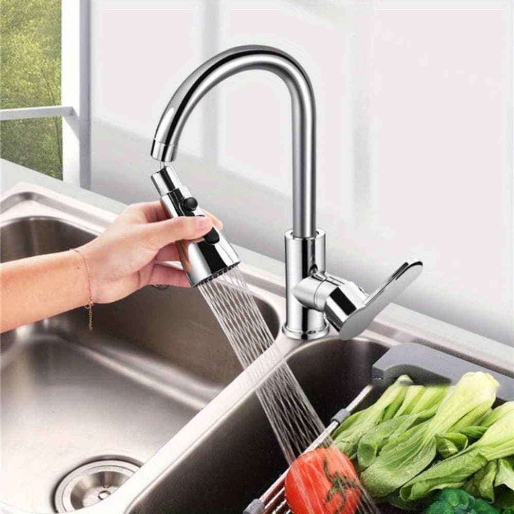 Extensor Giratório De Torneira De Cozinha De 3 Modos , Banheiro Multifuncional Moderno De 1 Contagem , Acessórios