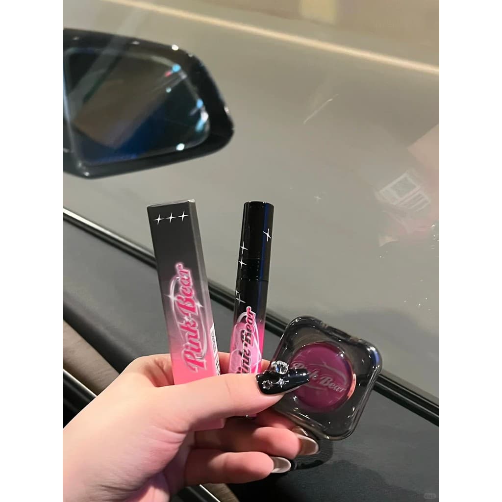 Pinkbear Pico urso Blush creme paleta de sombra psiquiatra expansão cor oficial damasco Multi-Purpose oficial loja princ