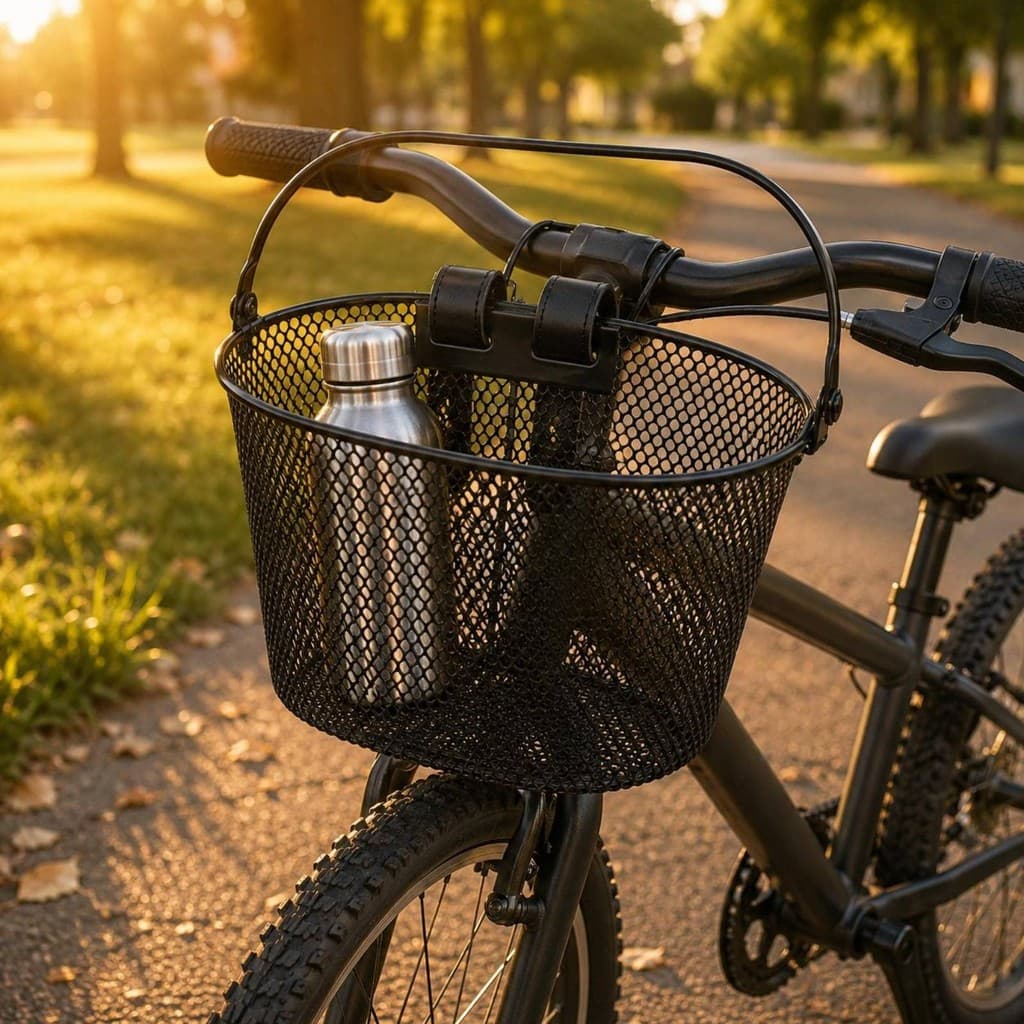 Cesta De Bicicleta Infantil Com Aro Reforçado Ciclo Resistente