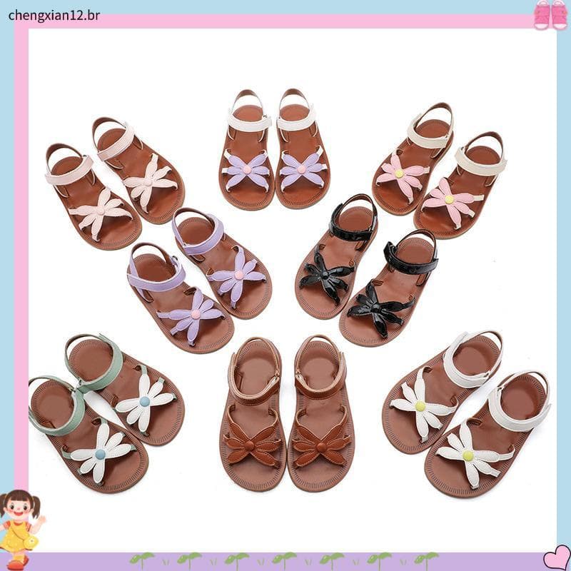 Sandália Mini Hip Bloomy B aby Flower
