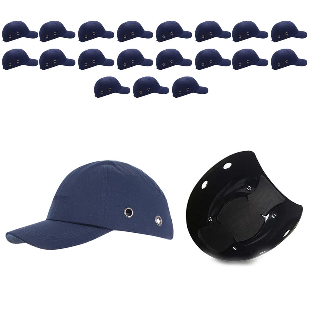 Bone com Capacete EPI Kit 19 Uni Obra Seguranca do Trabalho Casquete Conserto Construcao Oficina Resistente Protecao
