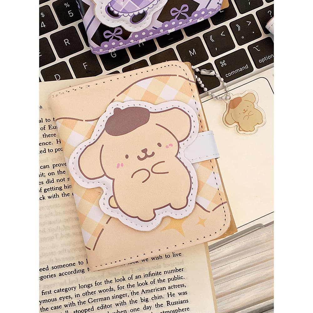 Carteira fofa porta-cartões de menina tudo-em-um estudante crianças carteira bolsa de moedas pequena portátil Design de