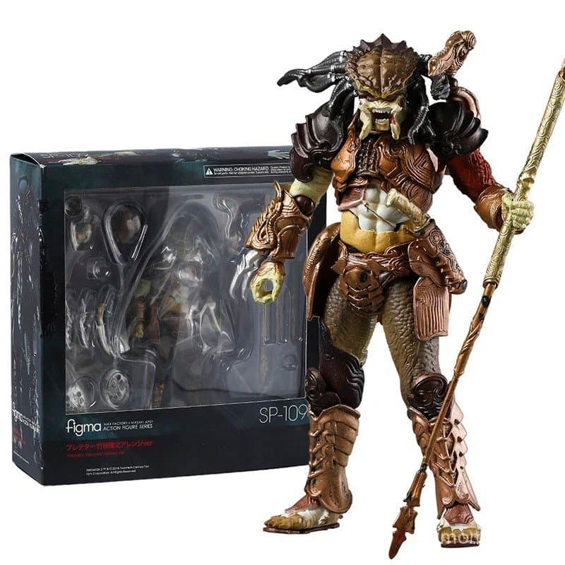 Figma SP-109 Predator 2 Versão Takayuki Takeya Figura de Ação Colecionável em PVC