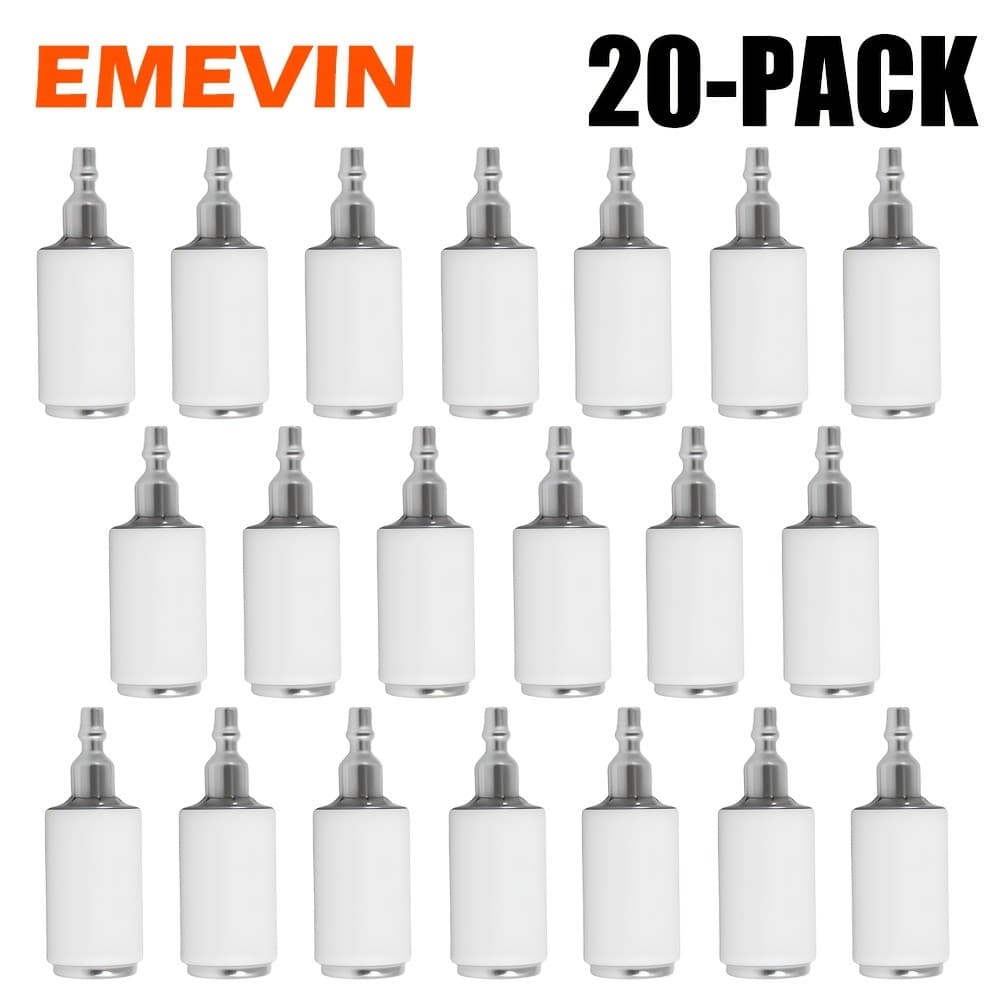 Pacote EMEVIN-20 peças Equipamento de jardinagem a gasolina de alta precisão, máquina de enchimento e filtro de combustí