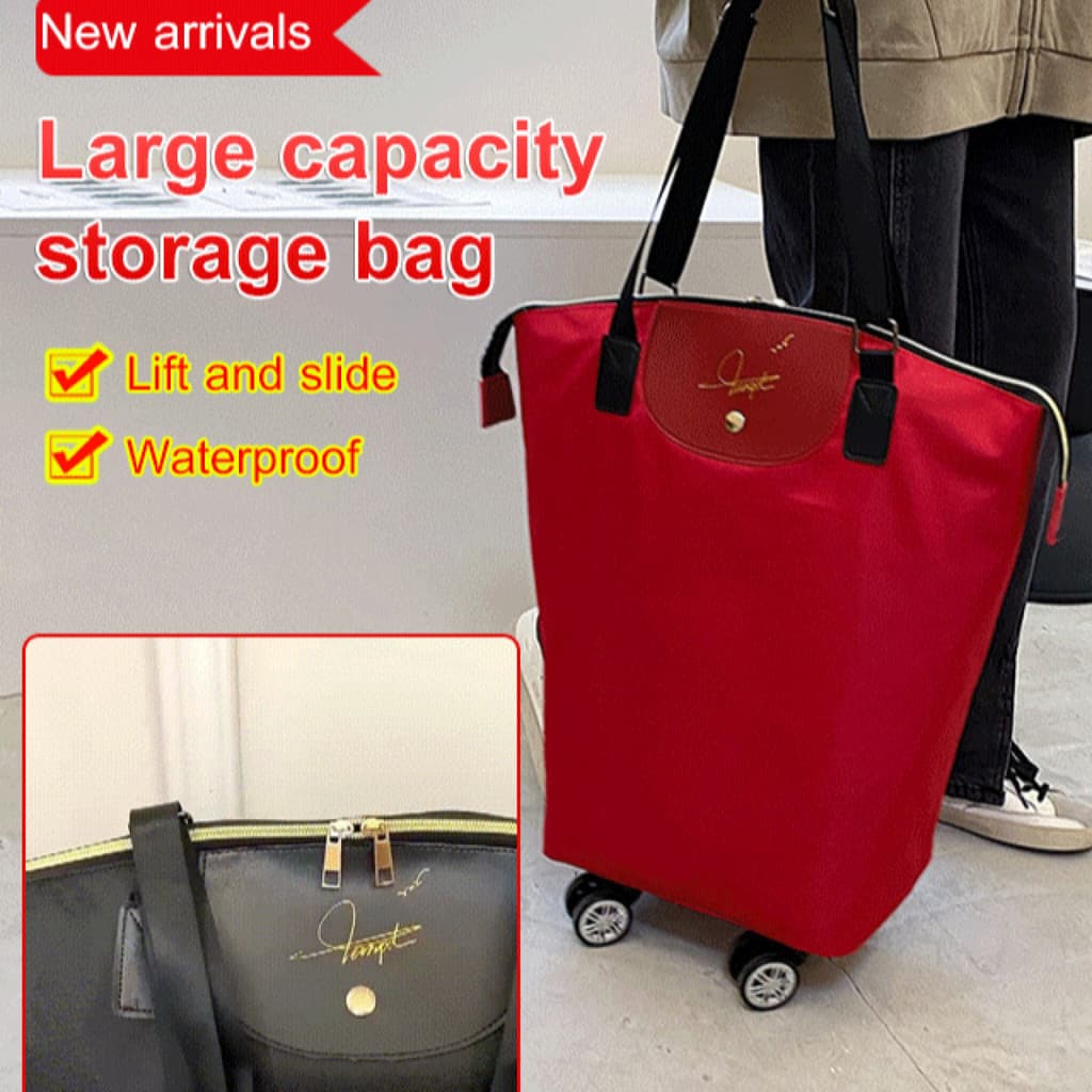 [Impermeável e Portátil] Bolsa de Viagem Dobrável/Leve/Grande Capacidade/Mala para Viagem
