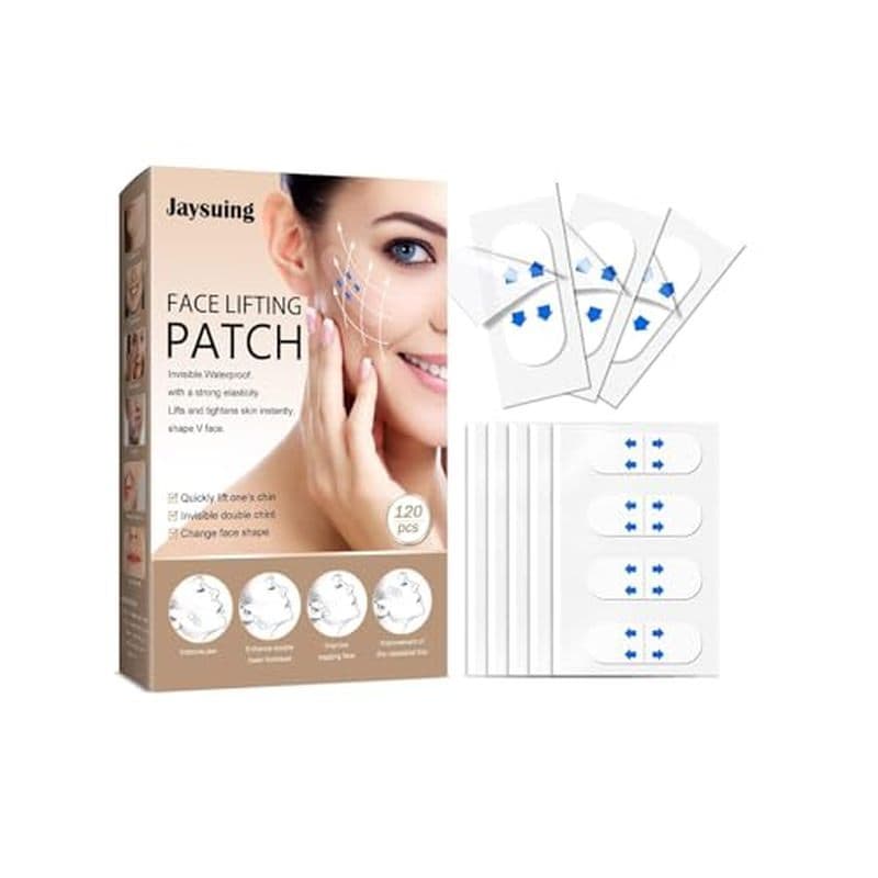 240 Pces Fita De Levantamento Facial Invisível , Pescoço Fitas Faciais Instantâneas Em Forma De V Para Levantar Flacidez