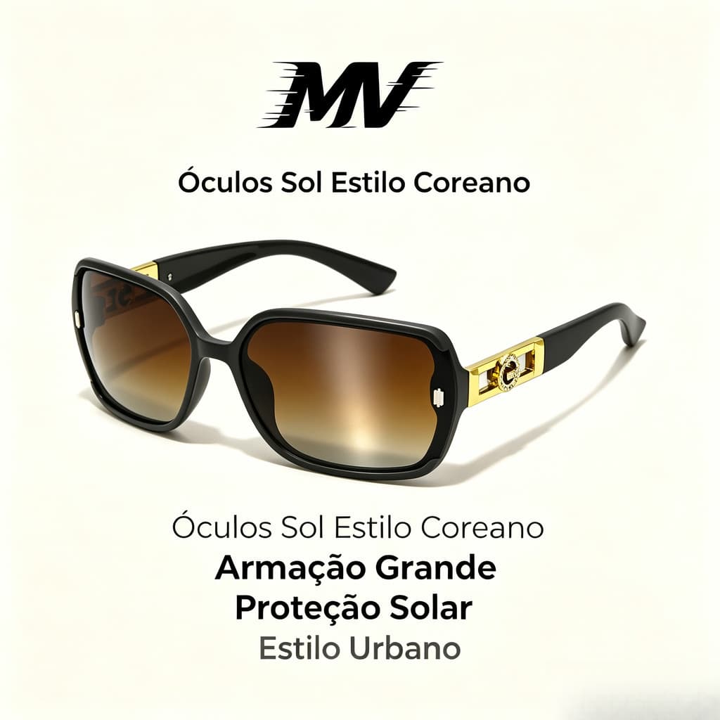 Venda quente europeu americano GM casa óculos de sol de armação grande feminino High-End protetor solar óculos de sol mo