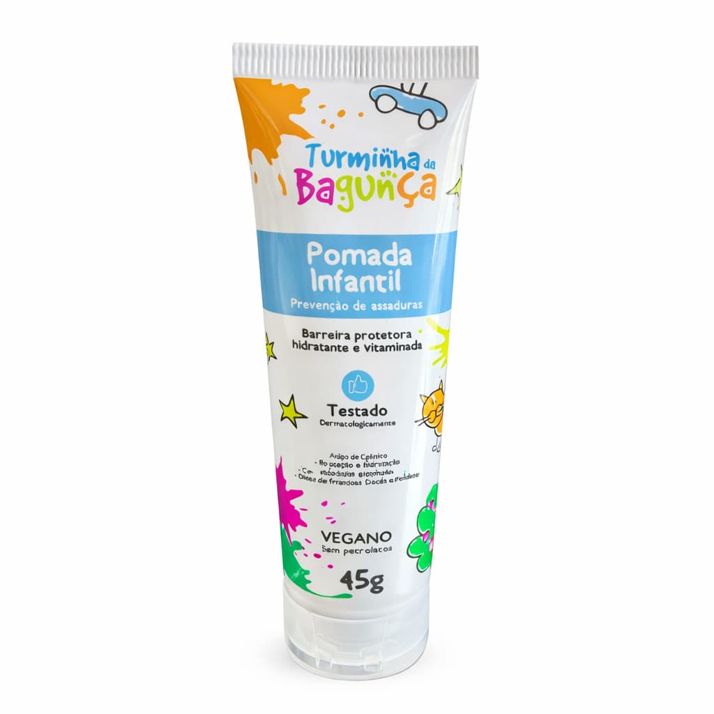 Pomada Assadura Infantil 45g | Protege e Trata Bebê – Turminha da Bagunça