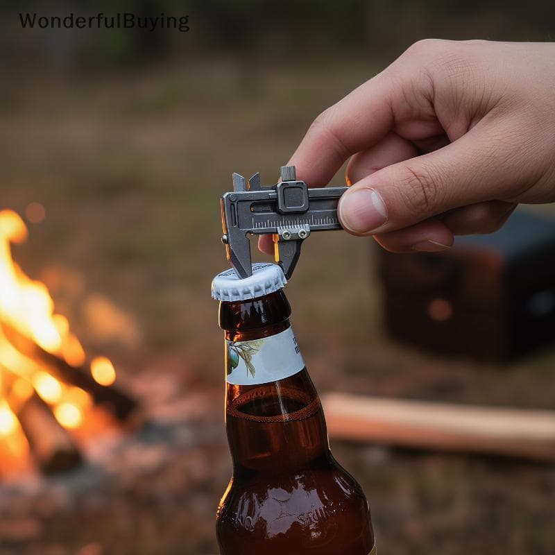 Mini Paquímetro Vernier Multiuso , Ferramenta Portátil De Alta Ajustável Para Reparo De Artes De Pesca , Uso Em Acampame