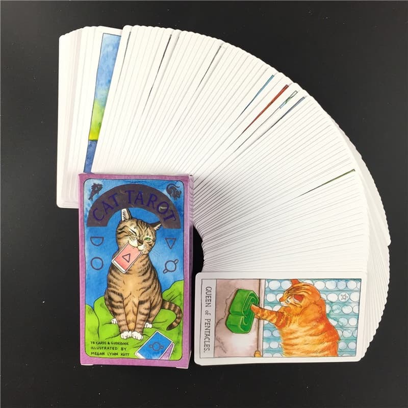 Novo Baralho de Cartas de Tarot: Aura Chos - Baralho Misterioso e Sagrado, Adequado para Mulheres e Meninas, Jogo de Tab