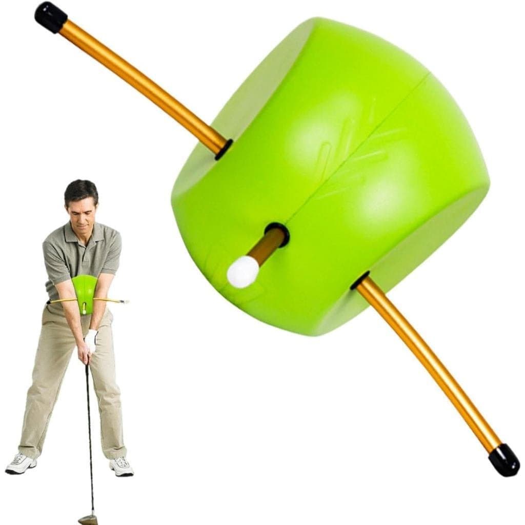 Usado como conector auxiliar para treinamento de golfe, é uma ferramenta para treinamento de swing de golfe.