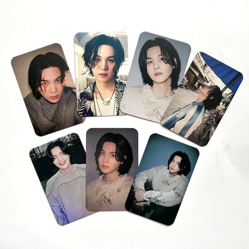 Kpop SUGA D-DAY SOIO Tarjeta De Edición Especial Postal Álbum Colectora