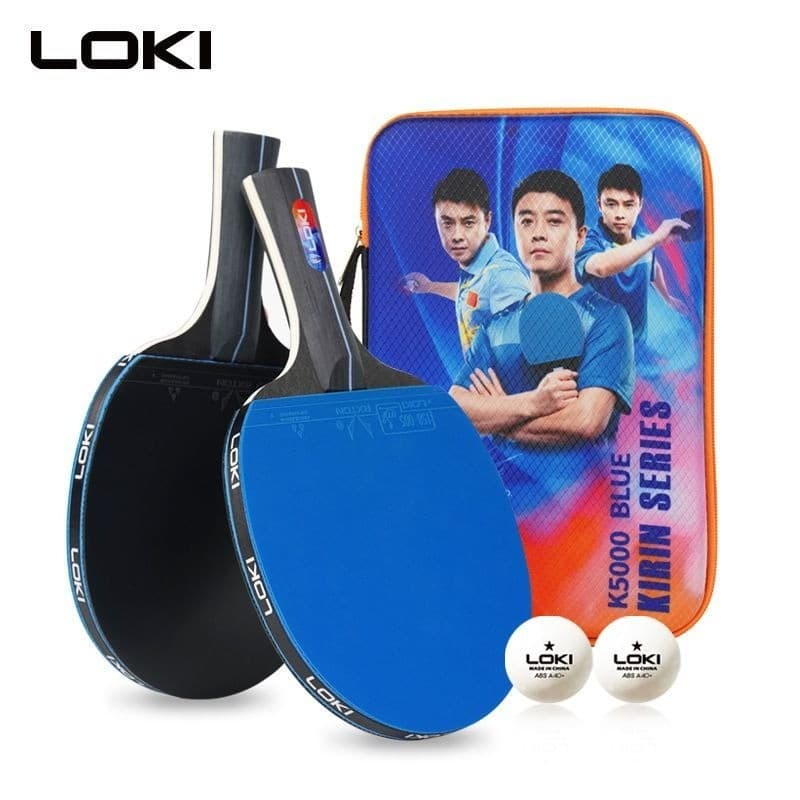 2026 Original Loki K5000 Conjunto De Raquete De Tênis De Mesa Ping Pong Morcegos ITTF Aprovado Com Esponja De Borracha A