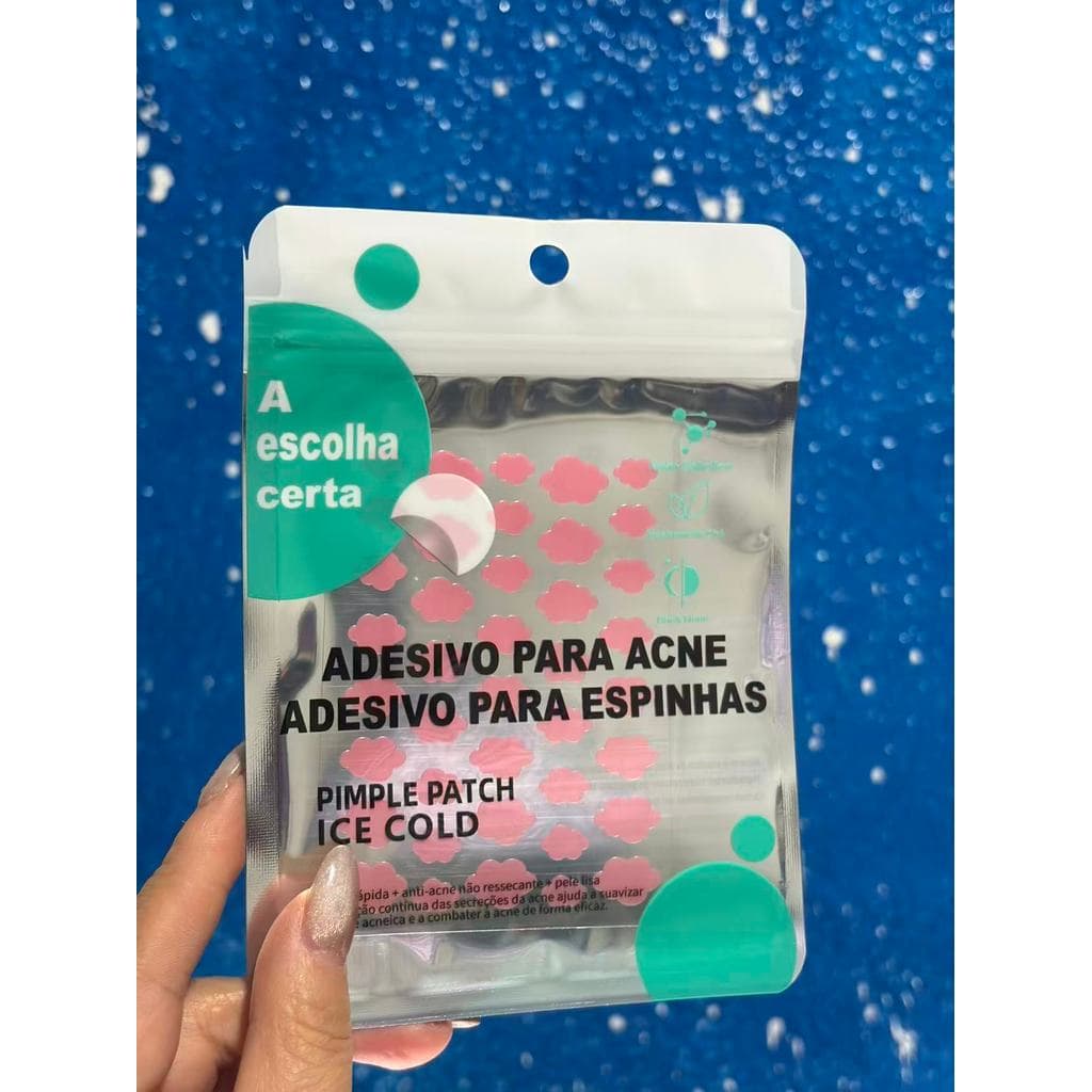 Adesivo para Espinha Formato Hidrocoloide  Nuvens