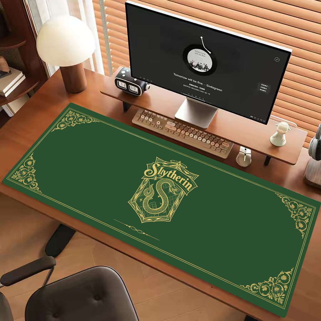 Harry Potter 80 * 30cm Mouse Pad Antiderrapante Grande MousePad Komputer Tapete De Mesa Longo De 3 mm